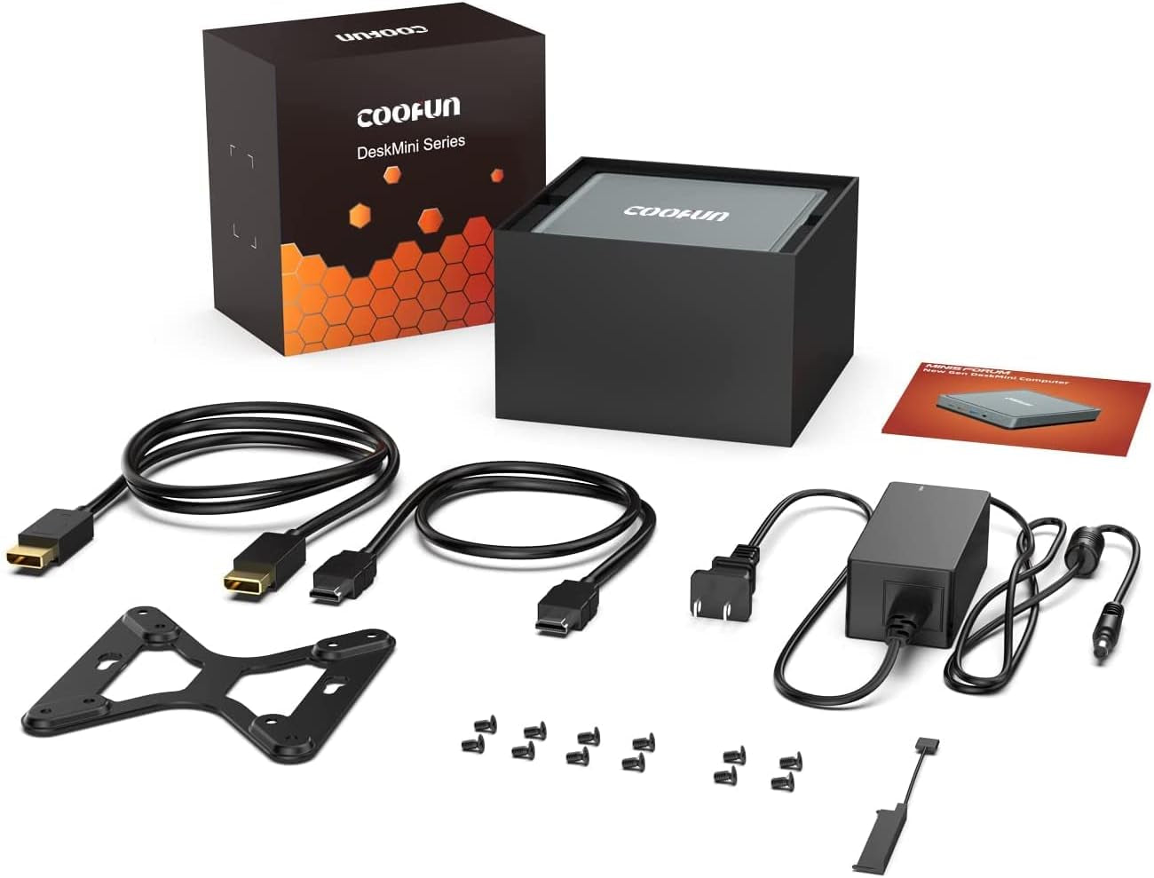 UM350 Mini PC 16 GB RAM 512 GB Pcie SSD AMD Ryzen 5 3550H Mini Computers with Upgradable Radeon Vega 8 Graphics, Dual-Band Wi-Fi, 4K HDMI/DP/USB-C Desktop Computer