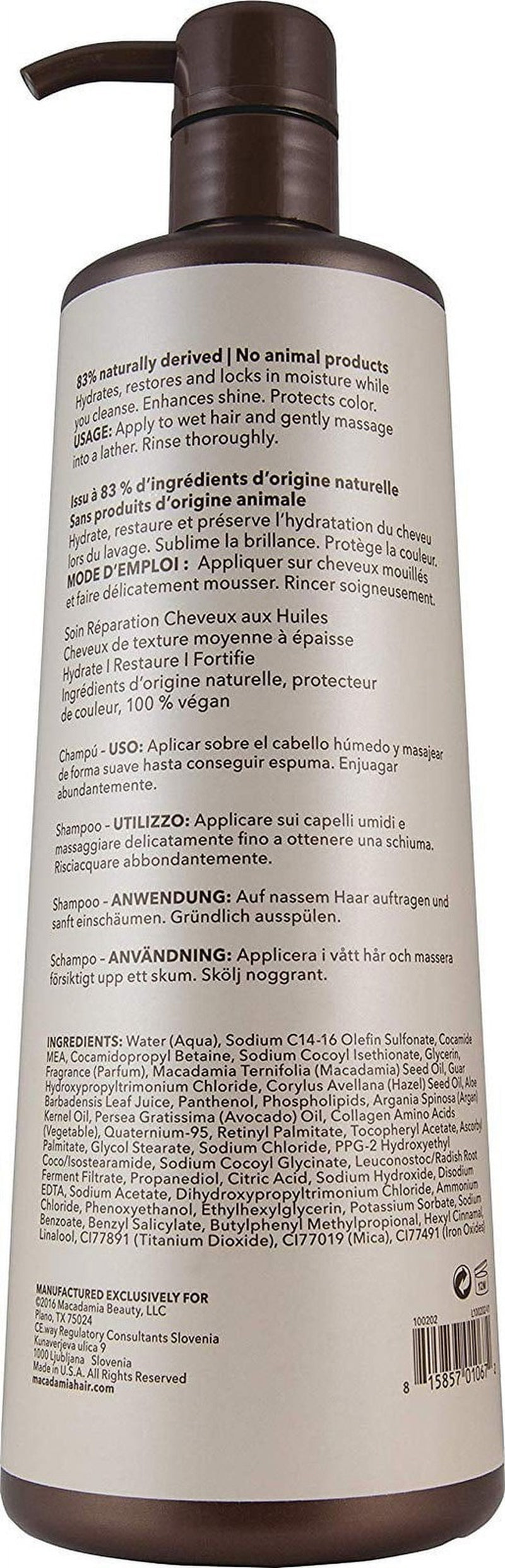 Nourishing Moisture Shampoo - 33.8 Oz