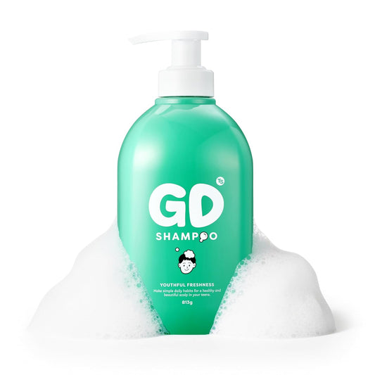 TS GD Shampoo for Teens | Korean Anti-Dandruff for Oily & Itchy Scalp | Fruity Allergy-Free Scent | Sulfate-Free Gentle Hair Care (14.1 Oz) (GD Shampoo for Girl)