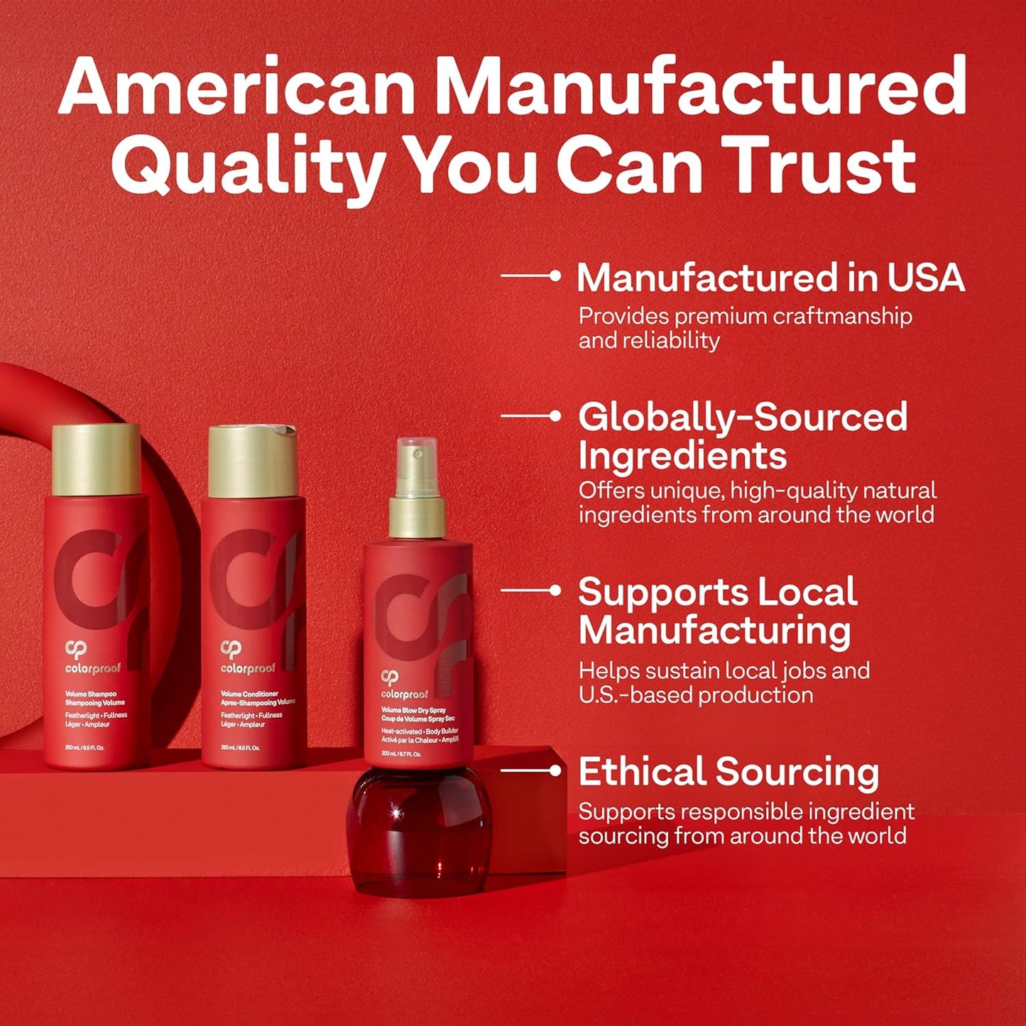 Sulfate-Free Volume Shampoo for Women with White Nectarine Fragrance