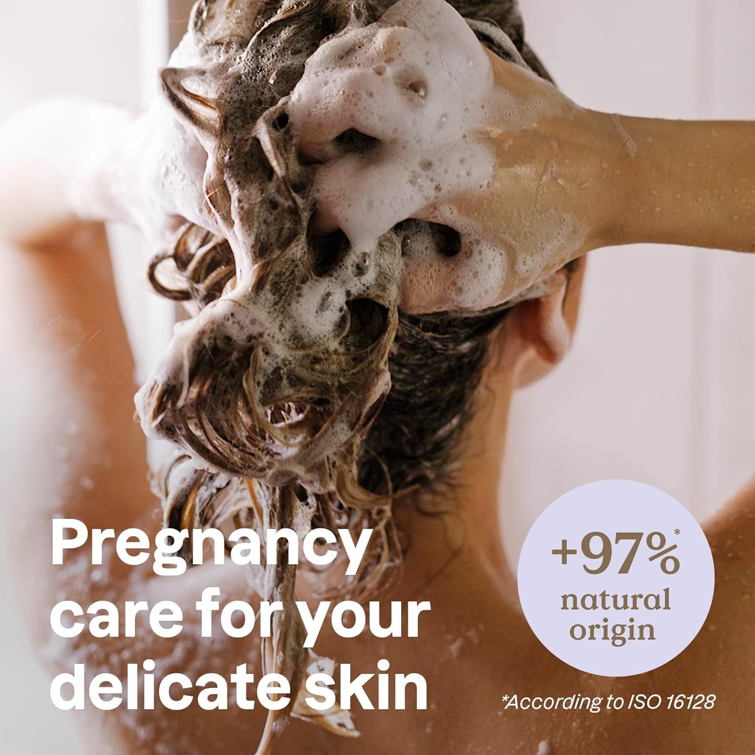 Say hello to our Pregnancy Shampoo! 🌿 EWG Verified, vegan, and packed with nourishing Argan Leaf Extract. Treat your hair right during this special time! 💚 #MaternityCare #VeganBeauty #PregnancyEssentials