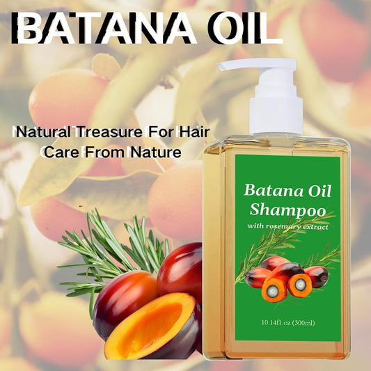 300ML Batana Oil Shampoo Batana Shampoo, Rosemary Oil Shampoo, Shampoo De Batana