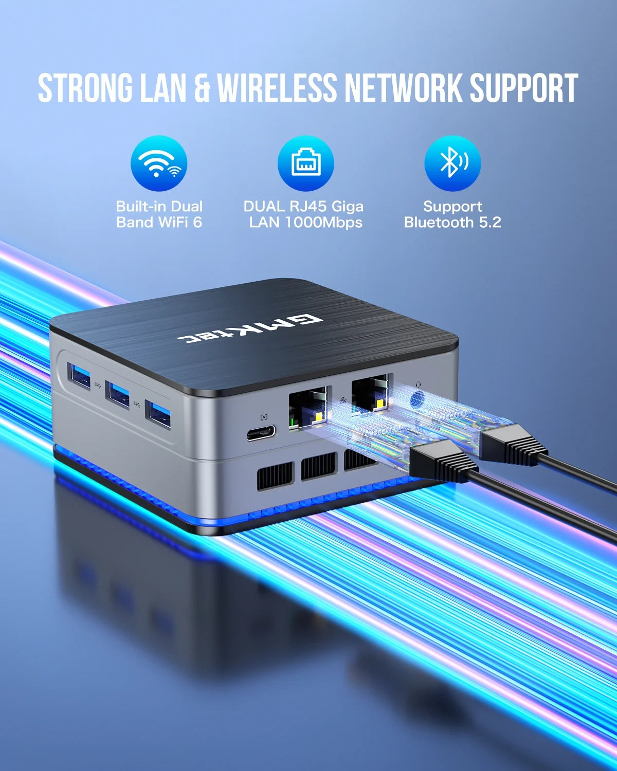 Mini PC, 12GB RAM 512GB SSD, Intel N150(Up to 3.6Ghz), Windows 11 Pro Deaktop Mini Computer, 3X USB3.2, Dual HDMI 2.0, Dual RJ45 Ethernet, Nucbox G2 Plus