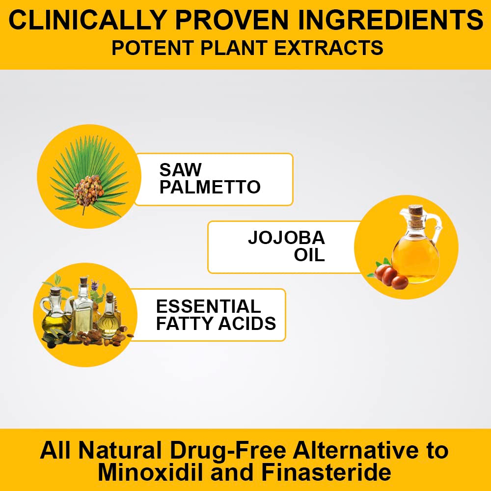 MD Bio-Cleansing Shampoo for Thinning Hair, DHT Blocker Shampoo, Hair Loss Shampoo, Shampoo Thinning Hair, Soothes Scalp, Routine Shampoo for Women/Men Hair Loss, Hair Shampoo, 12Oz