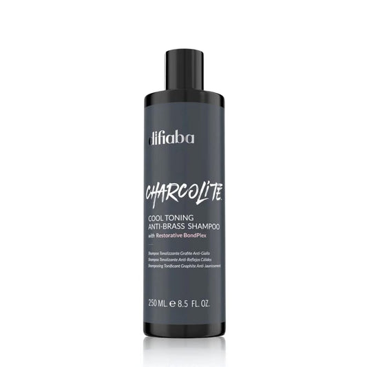 Charcolite Color-Treated Hair Shampoo - Blonde and Charcoal Formula - Brass Neutralizing and Cool Toning Shampoo with Restorative Bondplex - Available in Multiple Sizes (8.5 oz)