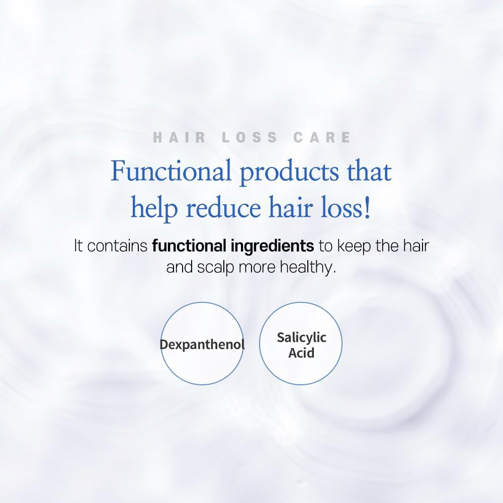 TS New TS Cool Shampoo | Cooling Korean Shampoo with Mint & Tea Tree Oil | Hair Loss Care with Dexpanthenol, Salicylic Acid | Suitable for Oily Scalp (17.6 Fl Oz)