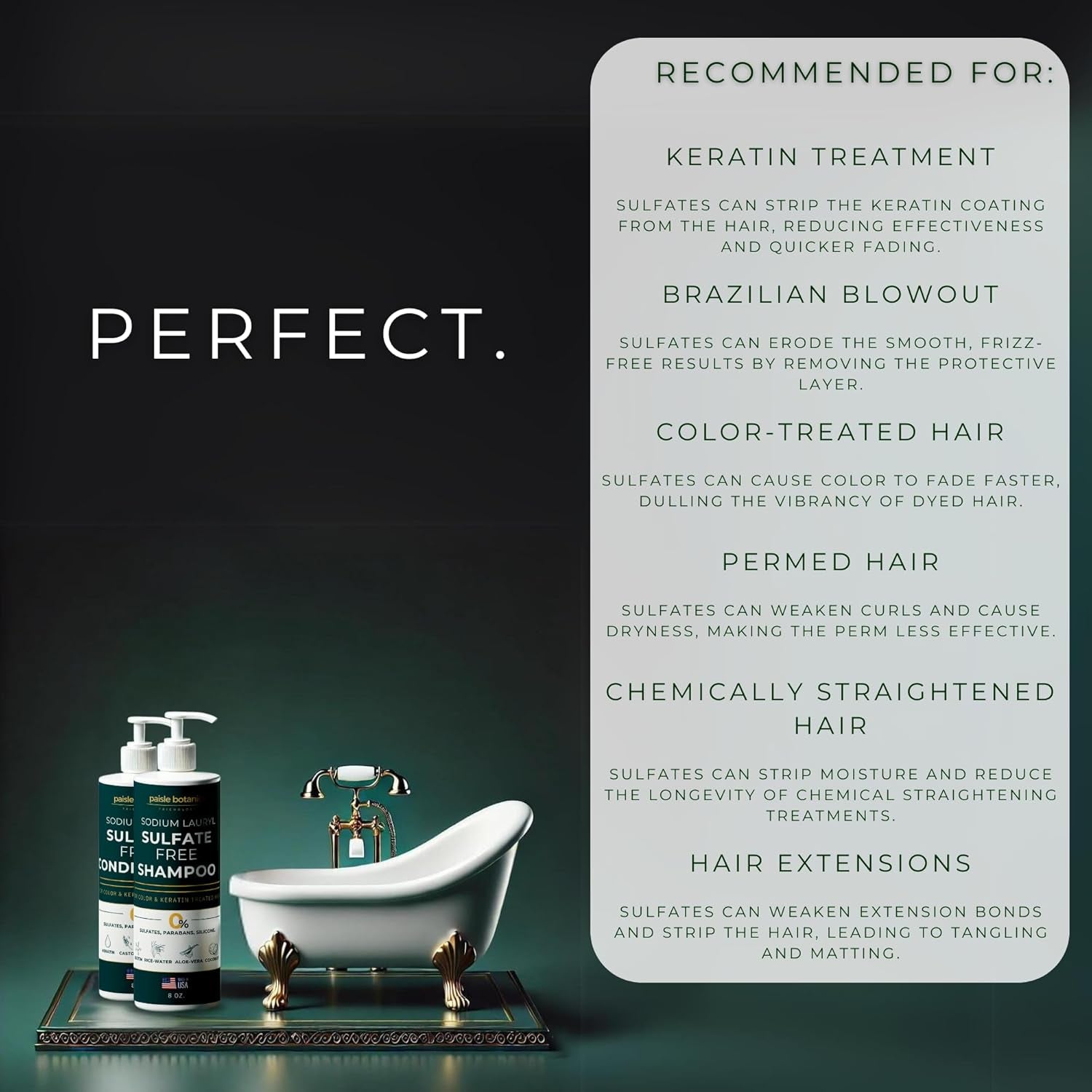 Revitalize Color-Treated Hair with Our All-Natural SLS and Paraben-Free Shampoo and Conditioner Set for Daily Use
